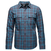 Camisa de hombre Black Diamond M Project Twill Ls Shirt azul Charcoal-Moab Brown (9652)