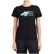 Camiseta de mujer 4F Tshirt F3496 negro Deep Black