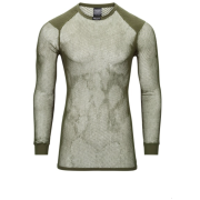 Camisa de hombre Brynje of Norway Tactical Wool Thermo Shirt w/inlay verde Olive Green