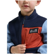 Sudadera para niños Didriksons Anten Kids Fullzip 2 Winter Blue