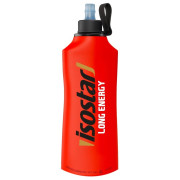Botella plegable Isostar Soft Flask Long Energy 500 ml rojo red