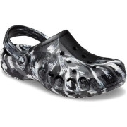 Pantuflas Crocs Baya Marbled Clog negro/blanco Black/White