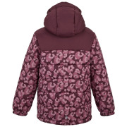 Chaqueta de invierno para niños Regatta Lofthouse Fig/Violet Leopard