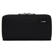 Cartera Pacsafe RFIDsafe Continental Wallet negro jet black