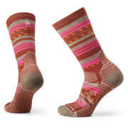 Calcetines de mujer Smartwool Hike Light Cushion Margarita Crew rojo/rosa Picante