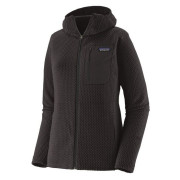 Chaqueta de mujer Patagonia W's R1 Air Full-Zip Hoody negro Black