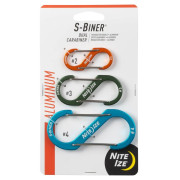 Juego de mosquetones Nite Ize S-biner