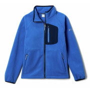 Sudadera para niños Columbia Fast Trek™ III Fleece Full Zip azul BrightIndigoCollegiateNavy