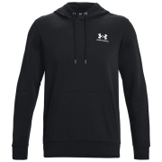 Sudadera de hombre Under Armour Essential Fleece Hoodie negro Black/White