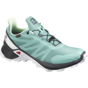Calzado de mujer Salomon Supercross Gtx W azul claro Meadowbrook
