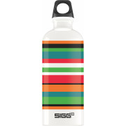 Botella Sigg Design 0,6 l blanco/verde