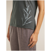 Camiseta funcional de mujer Icebreaker Merino Blend Core SS Tee Panax