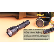 Juego de linterna led Fenix FD41 + 2600 mAh Aku s USB Feni