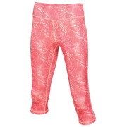 Mallas de tres cuartos para mujer Regatta Pincha 3/4 Leggin rosa Hotpinkprint