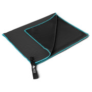 Toalla refrigerante Zulu Cool Towel negro/azul Black/Aqua