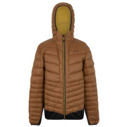 Chaqueta de hombre Regatta Hooded Leedre Hybrid marrón NutBrwn/Blk