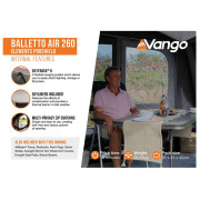 Carpa de autocaravana/furgoneta Vango Balletto Air 260 Elements ProShield