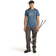 Camiseta funcional de hombre Icebreaker M Mer 150 Tech Lite III SS Tee Van Camp