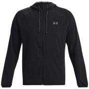 Chaqueta de primavera para hombre Under Armour Stretch Woven Windbreaker negro Black / / Pitch Gray