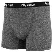 Calzoncillos bóxer para hombre Zulu Merino 160 gris GrayMelange