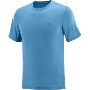 Camiseta de hombre Salomon Explore SS Tee M azul claro FjordBlue