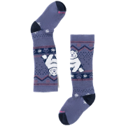 Calcetines Smartwool Kids' Wintersport Full Cushion Polar Bear azul