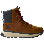 Calzado de hombre The North Face M Bergen Leather Wp marrón TIMBER TAN/TNF RED