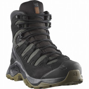 Calzado de hombre Salomon Quest Tracker Gore-Tex negro Black / Asphalt / Coyote Brown