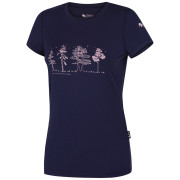 Camiseta de mujer Zulu Bambus Nature 210 Short azul navy