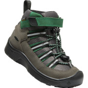 Calzado para niños Keen Hikeport 2 Sport Mid Wp Children gris/verde magnet/greener pastures