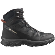 Calzado de hombre Salomon Outsnow Gore-Tex negro Black / Asphalt / Burnt Henna