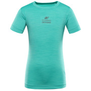 Camiseta para niños Alpine Pro Basiko Green verde PASTEL PERF GREEN