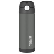 Termo para niños Thermos Funtainer 470 ml negro Black