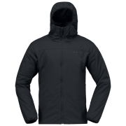 Chaqueta de invierno para hombre Norrona femund thermo60 Zip Hood negro Caviar Black