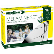 Vajilla Brunner Melamine Set Serenade