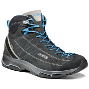 Calzado de mujer Asolo Nucleon Mid GV ML gris/azul Graphite/Silver/CyanBlue/A