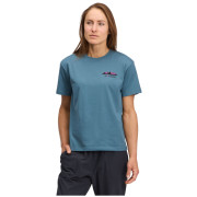 Camiseta de mujer Black Diamond W Mountainscape SS Tee