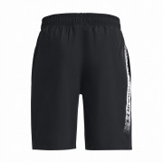 Pantalones cortos para niños Under Armour Woven Graphic Shorts-BLK