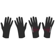 Guantes para niños Progress DT COOLIO GLOVES 26RZ negro/rosa Black/Pink
