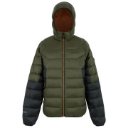 Chaqueta de hombre Regatta Hooded Dalent verde OliveNgt/Blk