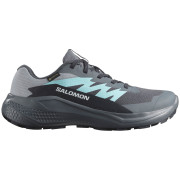 Calzado de mujer Salomon Alphaglide Gore-Tex gris/azul Turbulence / Aruba Blue / Dark Navy