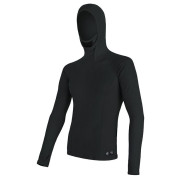 Camiseta funcional de hombre Sensor Merino DF s kapucí negro Black