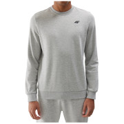 Sudadera de hombre 4F Sweatshirt M1181 gris claro Cold Light Grey Melange