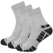 Calcetines MOOA Silver Bamboo Mid 3-pack gris Grey/Grey