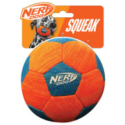 Juguete para perro Nerf Dog X-Weave Soccer Squeak Ball 12,5 cm