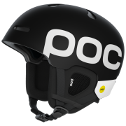 Casco de esquí POC Auric Cut BC MIPS negro/blanco Uranium Black Matt