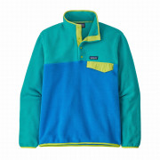 Sudadera de hombre Patagonia M's LW Synch Snap-T P/O azul Vessel Blue