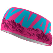 Banda para cabeza Dynafit Graphic Performance Headband rosa Pink Glo/8210 Skyline