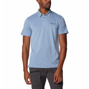 Camiseta de hombre Columbia Nelson Point Polo azul/ azul claro Skyler