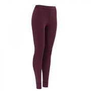 Calzoncillos funcionales de mujer Devold Multi Sport Merino 190 Longs Wmn burdeos PORT